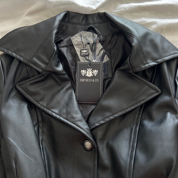 Black Leather Jacket - Picture 3 of 6